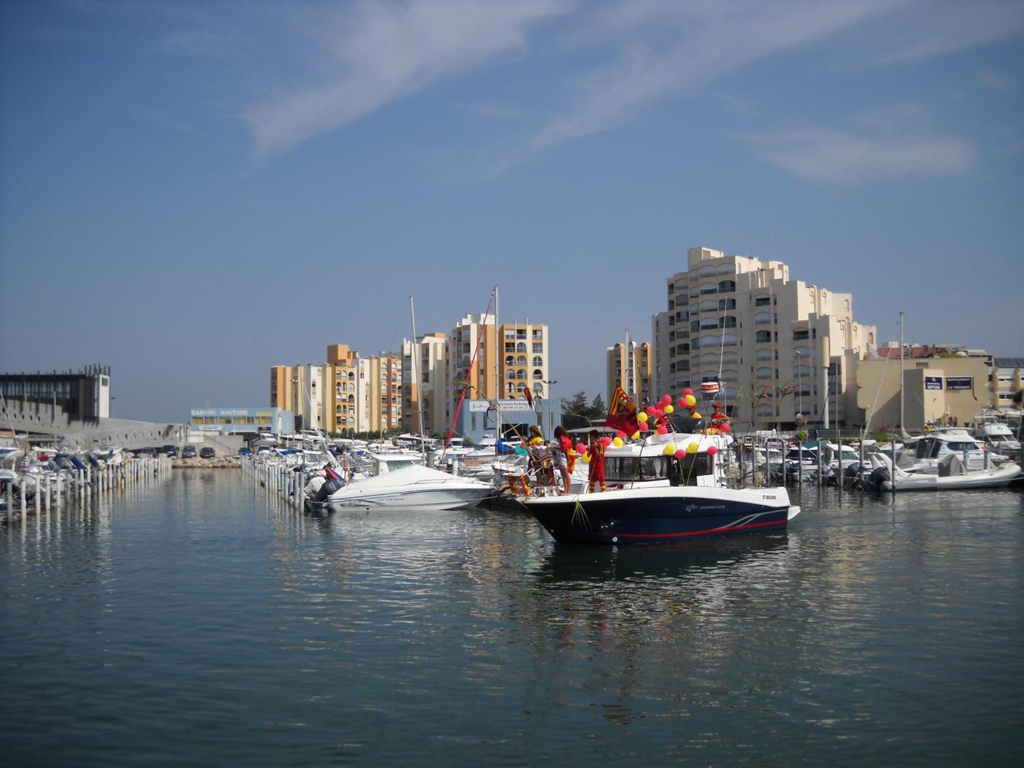 Jolis Studios vue sur mer Port, Etangs et Canaux Résidence RIVERCITY Carnon-Plage Esterno foto