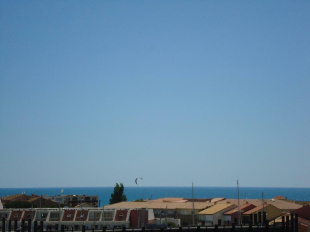 Jolis Studios vue sur mer Port, Etangs et Canaux Résidence RIVERCITY Carnon-Plage Esterno foto