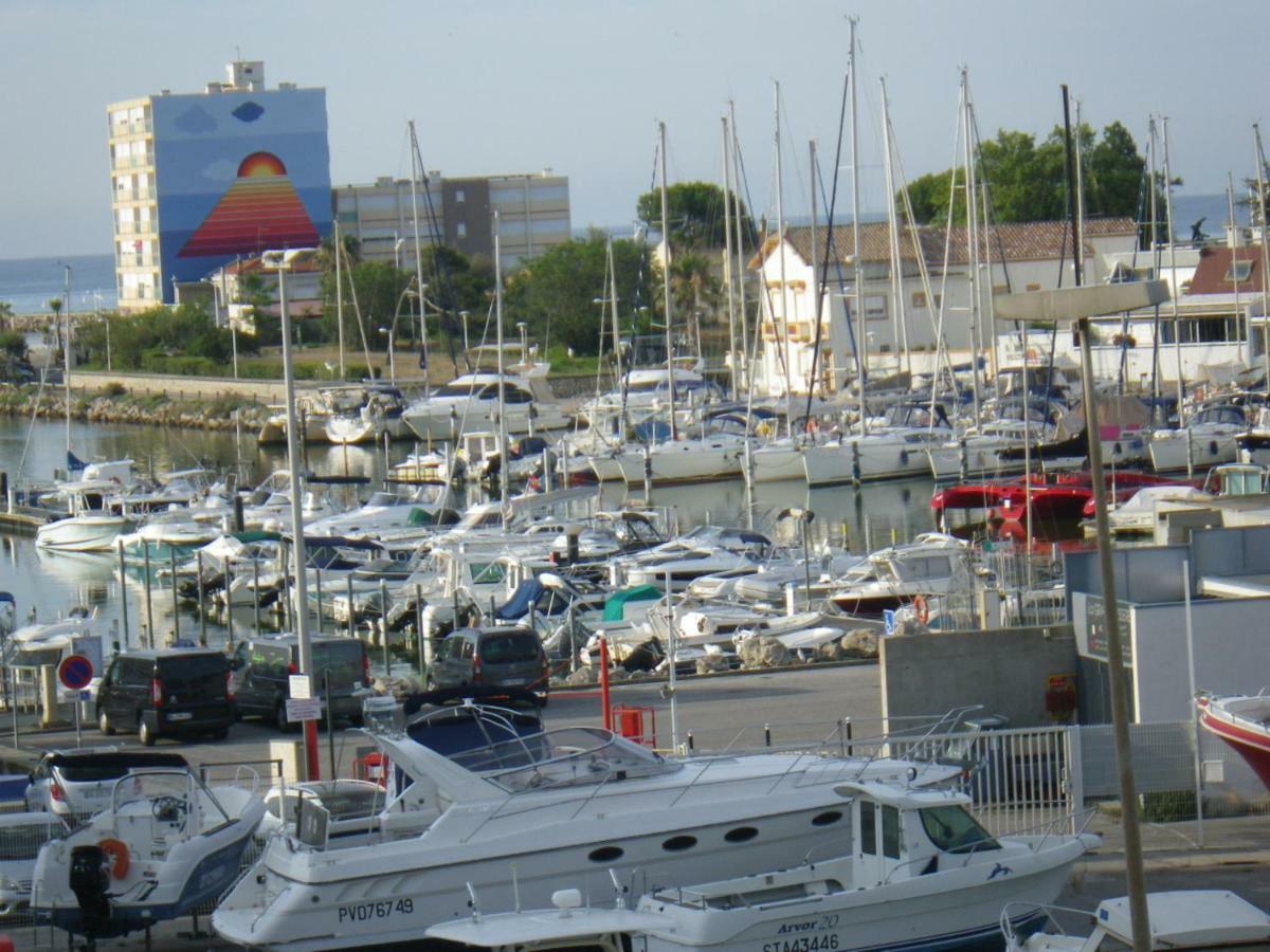 Jolis Studios vue sur mer Port, Etangs et Canaux Résidence RIVERCITY Carnon-Plage Esterno foto
