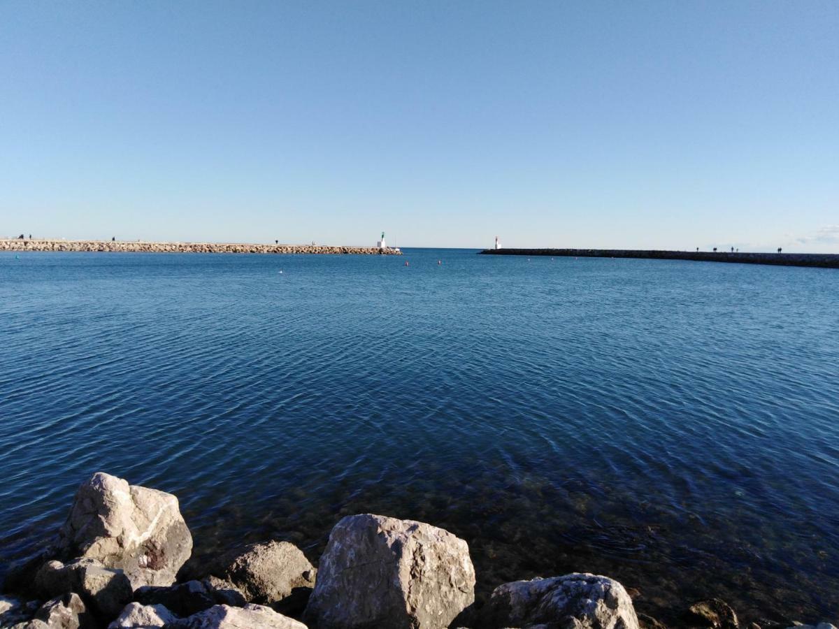 Jolis Studios vue sur mer Port, Etangs et Canaux Résidence RIVERCITY Carnon-Plage Esterno foto