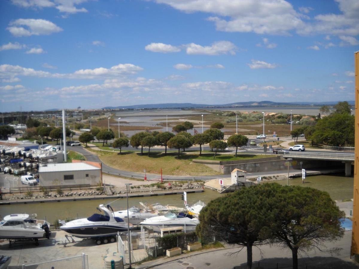 Jolis Studios vue sur mer Port, Etangs et Canaux Résidence RIVERCITY Carnon-Plage Esterno foto